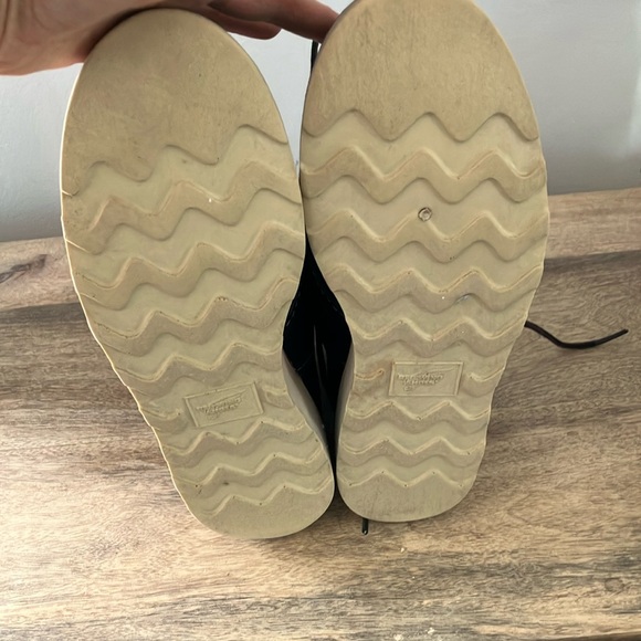 Red Wing Shoes Black Ankle Boots moccasin euro 38 7.5 - Picture 7 of 10